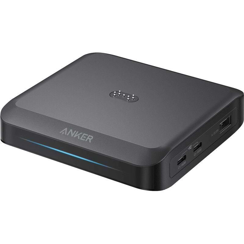 Сетевое зарядное устройство Anker Charging Base for Anker Prime 150W, 2xUSB-C, 1xUSB-A, Pogo pin Black (A1903G11)